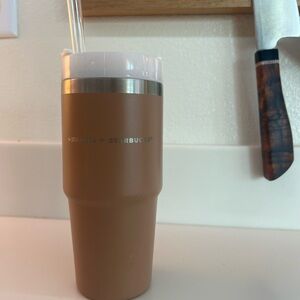 Stanley + Starbucks Brown Tumbler
